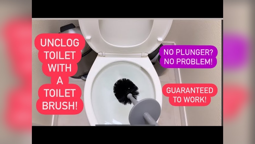 Can I Use A Toilet Brush To Unclog A Toilet