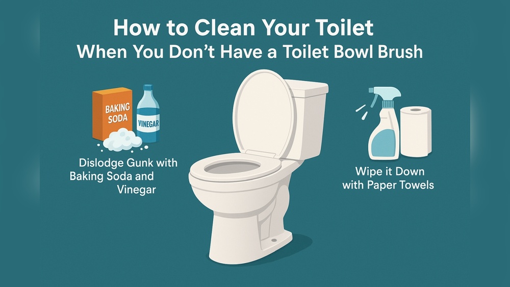 How To Clean A Toilet Without Brush